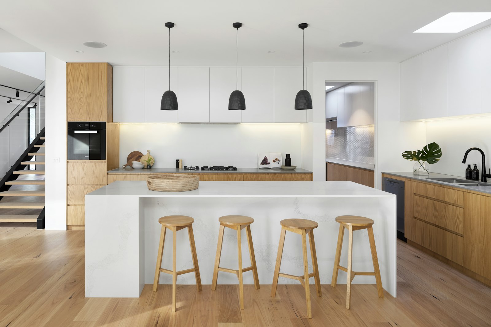 Modern residential build